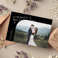 So Blessed Black Wedding Photo