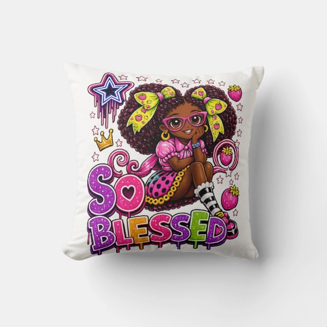 So Blessed Cushion (Front)
