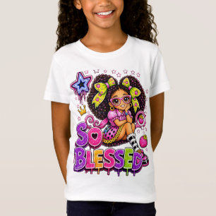 So Blessed™ StarBerry   Cute Girl Strawberry  T-Shirt