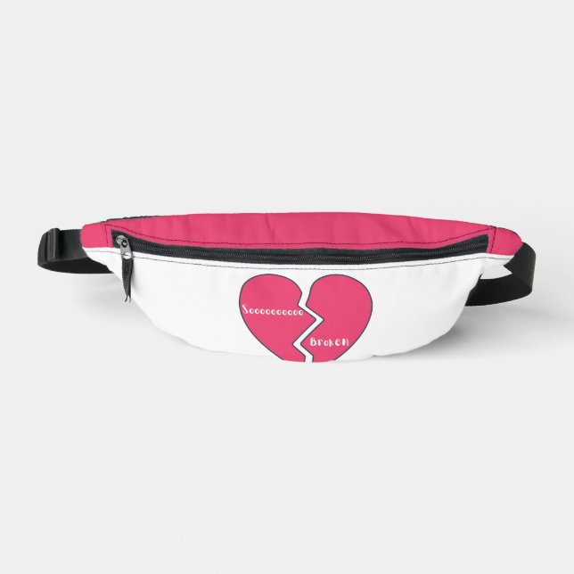 So Broken Heart Bum Bags (Front)