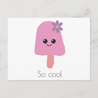 So Cool Icy Pole Postcard