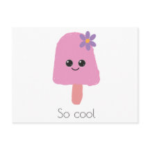 So Cool Icy Pole Postcard