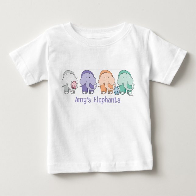 So Cute Elephant T-Shirt (Front)