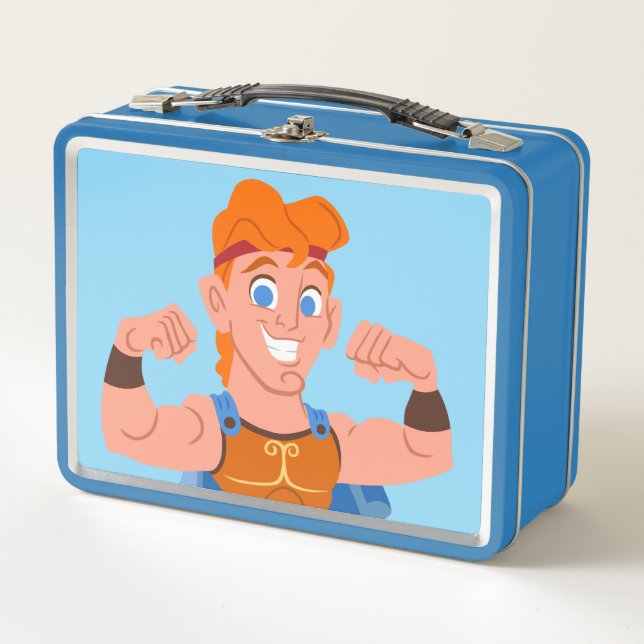 So Cute Hercules Metal Lunch Box (Front)