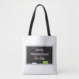 So cute Homeschool Co op theme Tote Bag