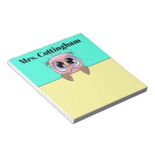 So Cute Owl Note Pad