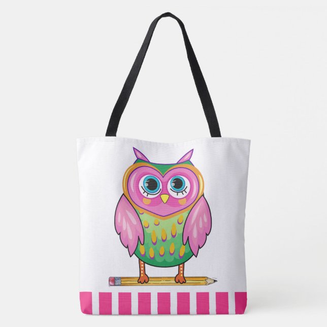 So Cute Owl Tote - See Back (Back)