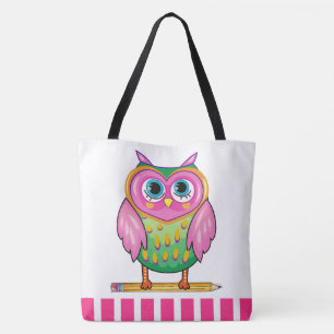 So Cute Owl Tote - See Back Bag