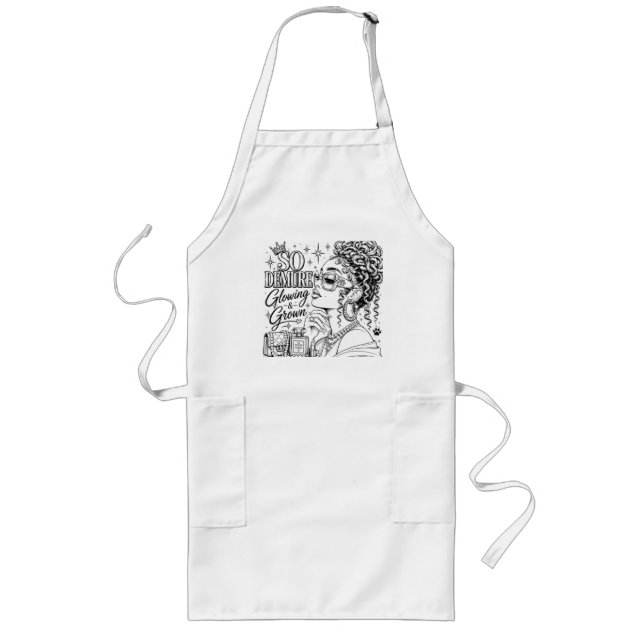 So Demure™ DIY Adult Art Apron (Front)