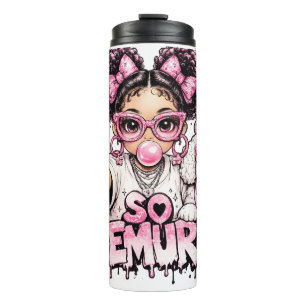 So Demure™ Pink Glam Girl Bubblegum Skinny Tumbler
