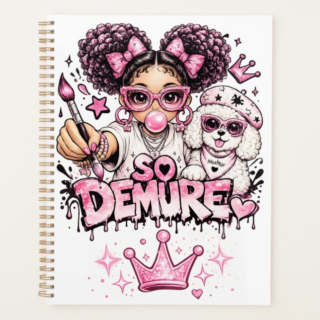 So Demure™ Starberry & MooMoo Pllanne4r Planner (Front)