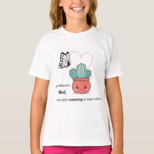 So Different , Perfect Together – Cute Love Couple T-Shirt