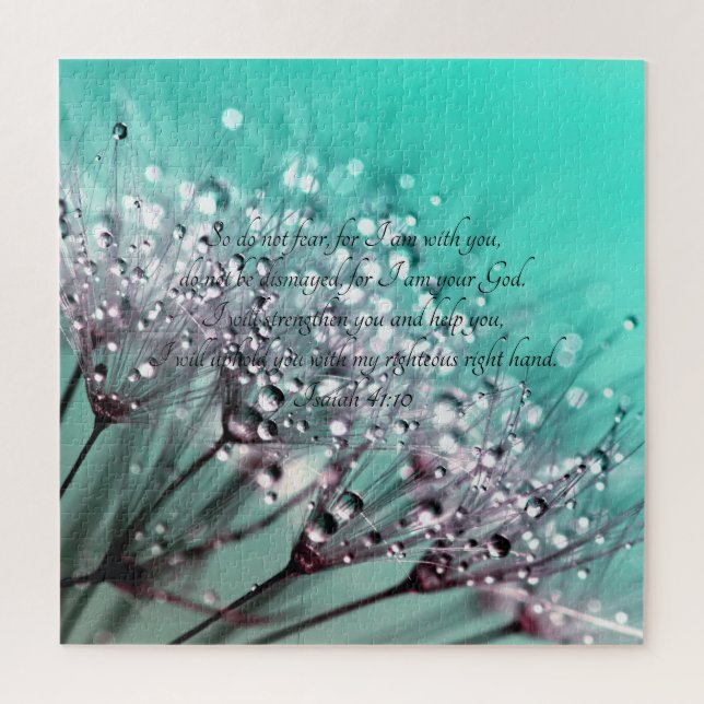 So Do Not Fear Isaiah 41:10 Bible Verse   Jigsaw Puzzle (Vertical)