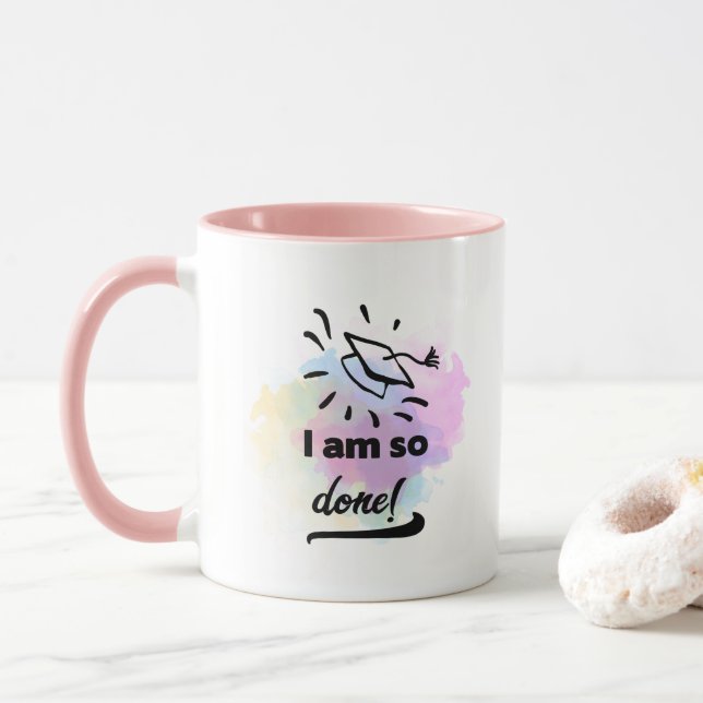 So Done Grad Mug (With Donut)