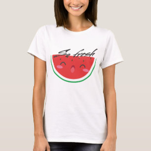 So fresh - Watermelon Cute Fun Summer Watermelon G T-Shirt