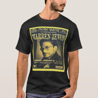 So Funny Warren Art Zevon Classic Fans T-Shirt