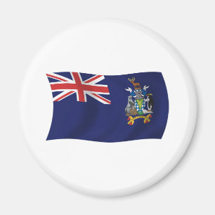So Georgia And Sandwich Flag Magnet