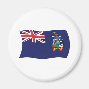 So Georgia And Sandwich Flag Magnet