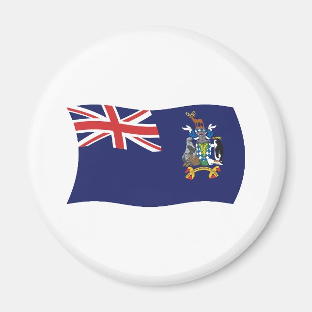 So Georgia And Sandwich Flag Magnet (Front)