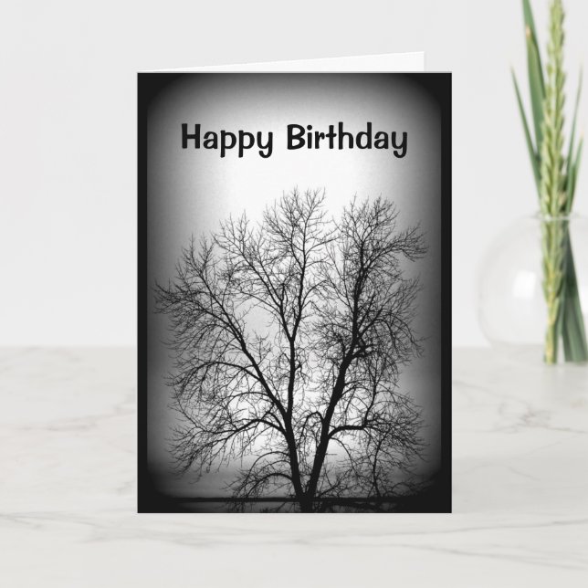 So Glad We Belong To The Same Family Tree Birthday Card (Front)