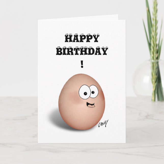 So glad you were hatched! HAPPY BIRTHDAY! Card (Front)