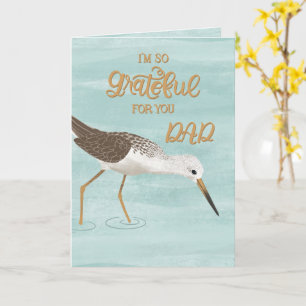 So Grateful for You Dad – Sandpiper Father’s Day Card