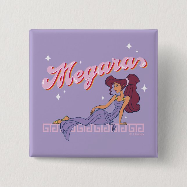 So Greek. So Chic. Megara Button (Front)