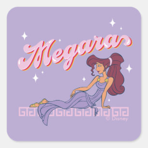 So Greek. So Chic. Megara Square Sticker