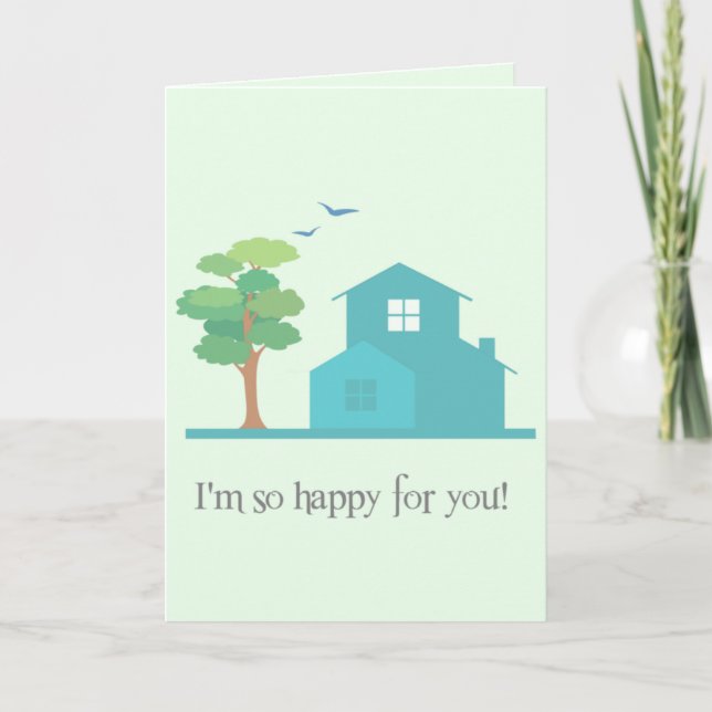 So happy for you card (Front)