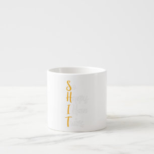 So Happy I Have Twins Funny Mum Dad Parent Saying Espresso Cup
