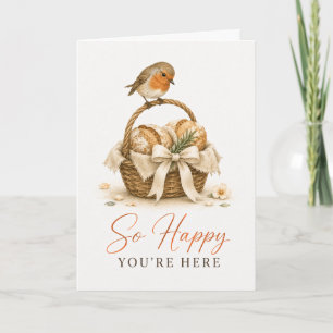 So Happy You're Here Housewarming Greeting Card