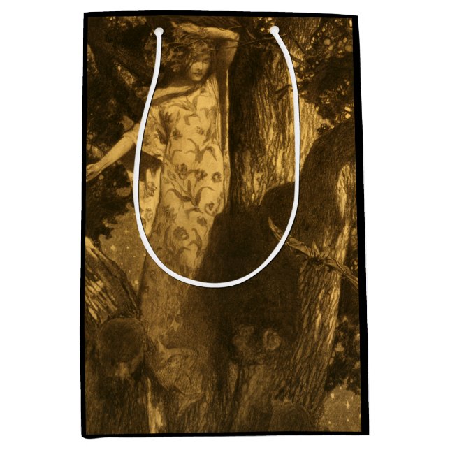 So haunted Moonlight Guardians of the Night Medium Gift Bag (Front)