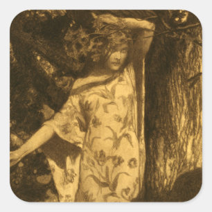 So haunted Moonlight Guardians of the Night Square Sticker