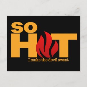 SO HOT custom postcard