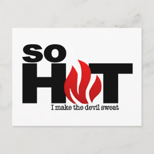 So Hot postcard