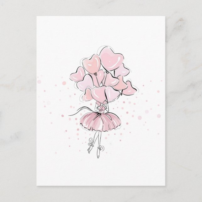 So in love! postcard (Front)