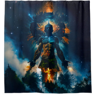 So It Begins Shower Curtain