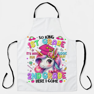 So Long 1st Grade 2nd Grade Here I Come Apron