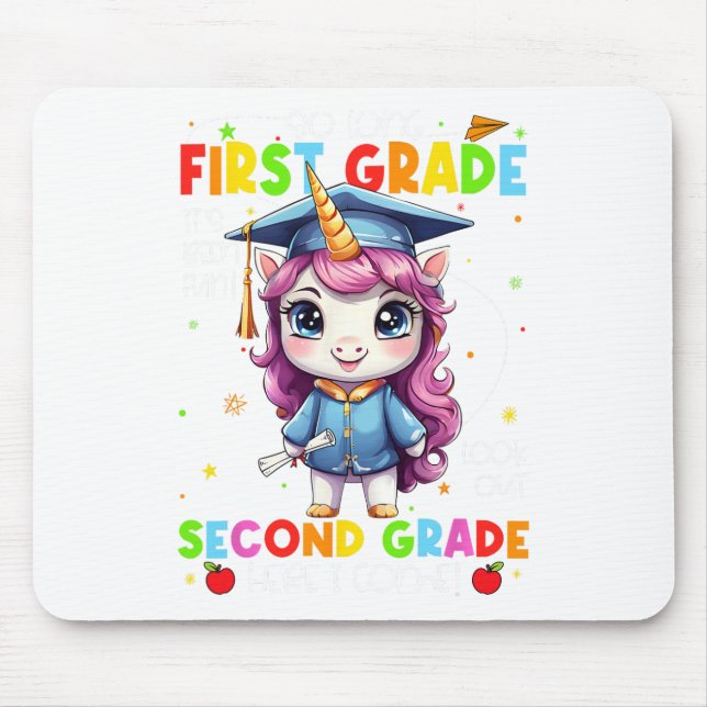 So Long 1st Grade Graduation Last Day Of School  Mouse Pad (Front)
