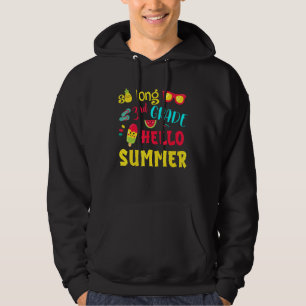 So Long 3rd Grade Hello Summer Last Day School Gra Hoodie