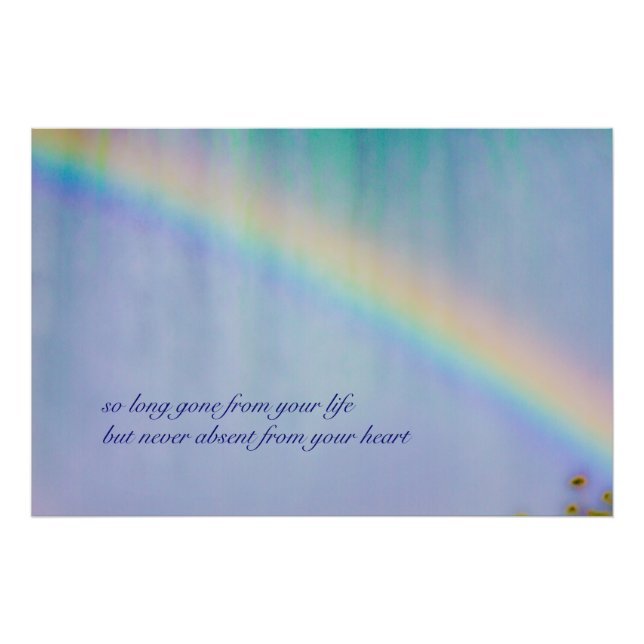 So Long Gone Photo Print (Front)