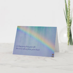 So Long Gone Sympathy Card