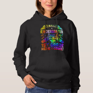So Long Kindergarten 1st Grade Here I Come Graduat Hoodie