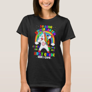 So Long Kindergarten 1st Grade Here I Come Graduat T-Shirt