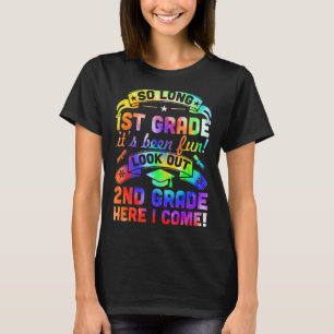 So Long Kindergarten 2nd Grade Here I Come Graduat T-Shirt