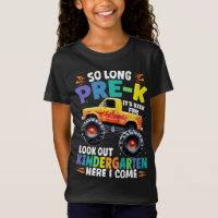 So Long Pre-K Graduation Monster Truck