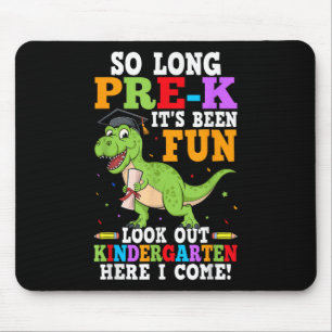 So Long Pre-k Preschool Graduation Kindergarten He Mouse Pad