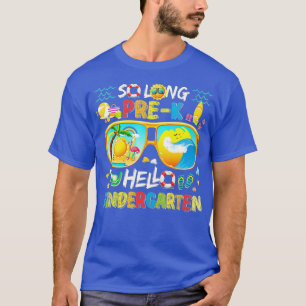 So Long Prek Hello Kindergarten Prek Graduation Sc T-Shirt