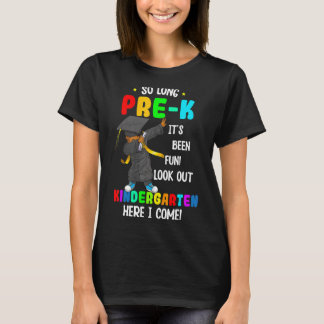 So Long Prek Look Out Kindergarten Here I Come Kid T-Shirt