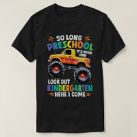 So Long Preschool Graduation Monster Truck